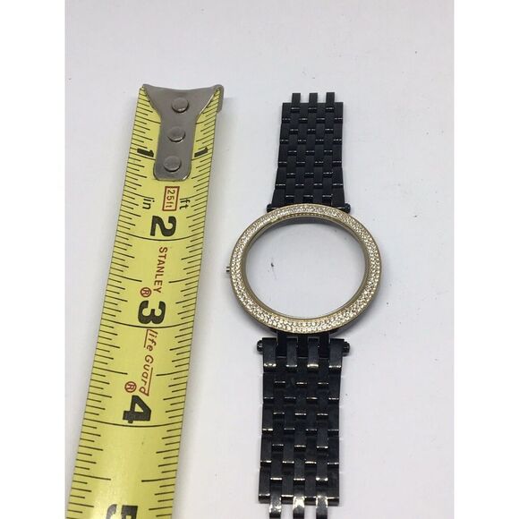 Michael Kors Watch Bracelet Links Case Use For Parts 18mm Partial Band A821 - Picture 1 of 9